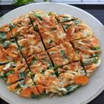 海鮮ニラチヂミ