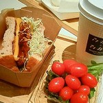 みのりカフェ - 本日のサンドウィッチセット