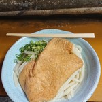 讃岐うどん がもう - うどん(大･冷)とあげ