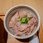 麺や 福はら - 炙り豚飯 (ミニ)