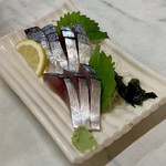 源蔵本店 - 〆さば刺身 680円