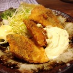 旬鮮味処 かつら - （2019年5月上旬）
      アジフライ！
      こういうお店で一度頼んでみたかったんですよ (*ﾉ∀`*)
      庶民的なお惣菜メニューですが、やっぱり違いますね！
      めっちゃ美味しかった❤︎