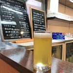 よねさん - 生ビール二種飲み比べ（スワンレイクビール）