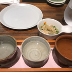 魚と日本酒 uchi  - 飲み比べ三点セット