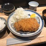 とんかつ七井戸 - とんかつ七井戸(舞米豚上ロースかつ定食)