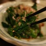 酒菜坊 橋蔵 - 菜花からし和え喰らう