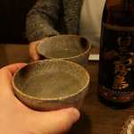 酒菜坊 橋蔵 - 黒霧島お湯割り