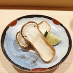 鮨 あらい - 『北海道の松茸のフライ』