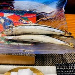 鮨匠 のむら - きびなご塩焼き