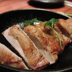 日本料理　をとわ - 宮崎地鶏の鉄焼 フランスのお塩で
