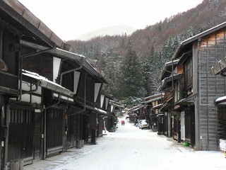 Soba Dokoro Yamanaka - 冬の奈良井宿