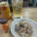 伊勢屋酒店 - 牛すじ煮。
