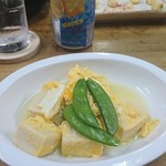 伊勢屋酒店 - 高野豆腐の卵とじ。