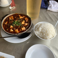 涵梅舫 銀座店 - 麻婆豆腐、ご飯
