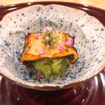 日本料理 一会 - 穴子ときゅうり