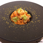 カーサ・デル・チーボ - 車海老のﾐｿを練り込んだBavette