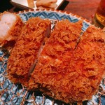 西麻布 豚組 - デ・リュックス琉香豚3cm厚切り