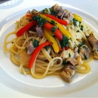 クチーナ ヒラタ - スパゲッティ カチャトーラ風（塩味）