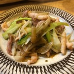 ゆたか - 豚肉と搾菜炒め