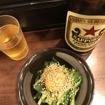 立ち呑み くにし - 冷やしニラ玉