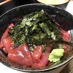 がばちょ - 鉄火丼ダブル（680×ダブルで1,360円）