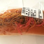 焼きたて工房 - 焼きそばドッグ(税抜)125円　(2019.09.11)