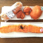 焼きたて工房 - 買ったパンを並べてみました(2019.09.11)