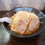 めん家 現進 - 2019年9月　醤油ラーメン（750円）麺300ℊ