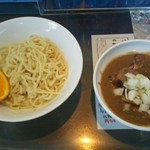 Menyaseiunshi - 限定 2019 平打つけ麺NEO(スパイシーアゴ塩つけ麺)