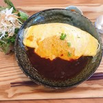 TENTO - １日限定５食 カリフラワーライスのオムライス980円(税込)  私の13時入店時には、後残り１食で、運良く注文出来ました(^^ゞ