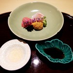 白金にし田 - 煎り酒と土佐醤油で