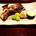 白金にし田 - 甘鯛の炭火焼