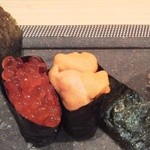 三郎鮨 - 王道、雲丹といくらでございまする！