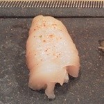 三郎鮨 - ほたて。なんとなんとの、手開き！最高！