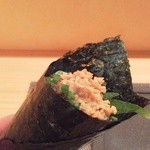 三郎鮨 - 〆の納豆巻き♪