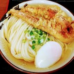 讃岐うどん いわい - ひやあつげそ天玉