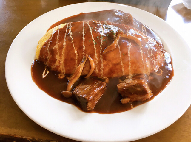 本格派のデミグラスソース By 94yuri 洋食屋 グリル ラパン 静修学園前 洋食 食べログ