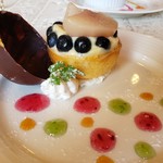 トラットリア セレーノ - チョコの蓋を外すと…