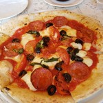 トラットリア セレーノ - サイズ大きめ！生地は薄いがもちもち