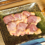 ろばたやき山ろく - ハツ塩焼き