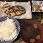 さかな・炙り　暖 - サワラ西京焼き定食 920円
            2019年9月12日昼