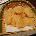 三代目網元 魚鮮水産 - とうもろこしの天ぷら