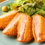 Nostalgic ham cutlet