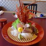 伊勢志摩　湯元　神代温泉　慶泉 - 伊勢海老他お刺身