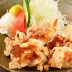 若鶏ももの唐揚げ定食(5個）