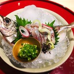 雫石 - 鯵の姿造り