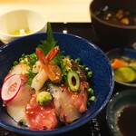 雫石 - ランチ  海鮮膳