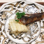 鮨旬美西川 - メヒカリ低温蒸し