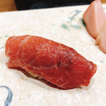 鮨旬美西川 - トロの漬け