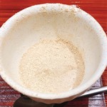 鮨旬美西川 - きな粉のプリン